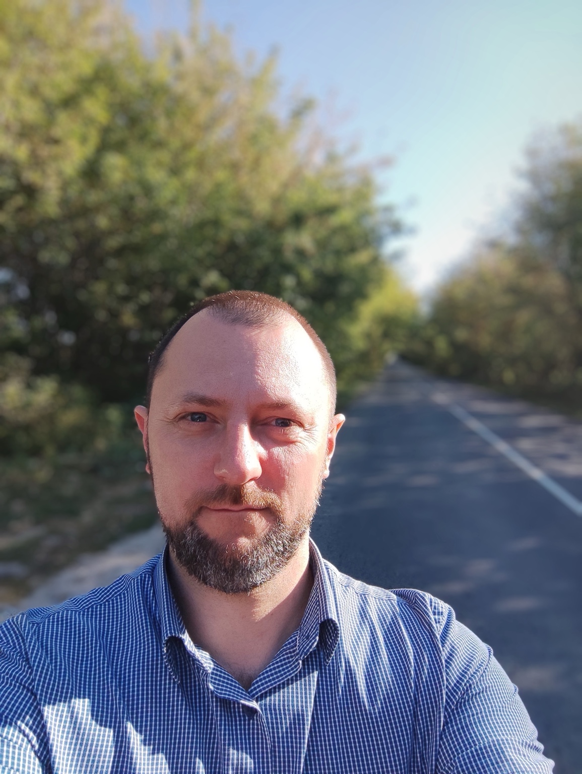 Bogdan Kuzmenko portrait outdoors