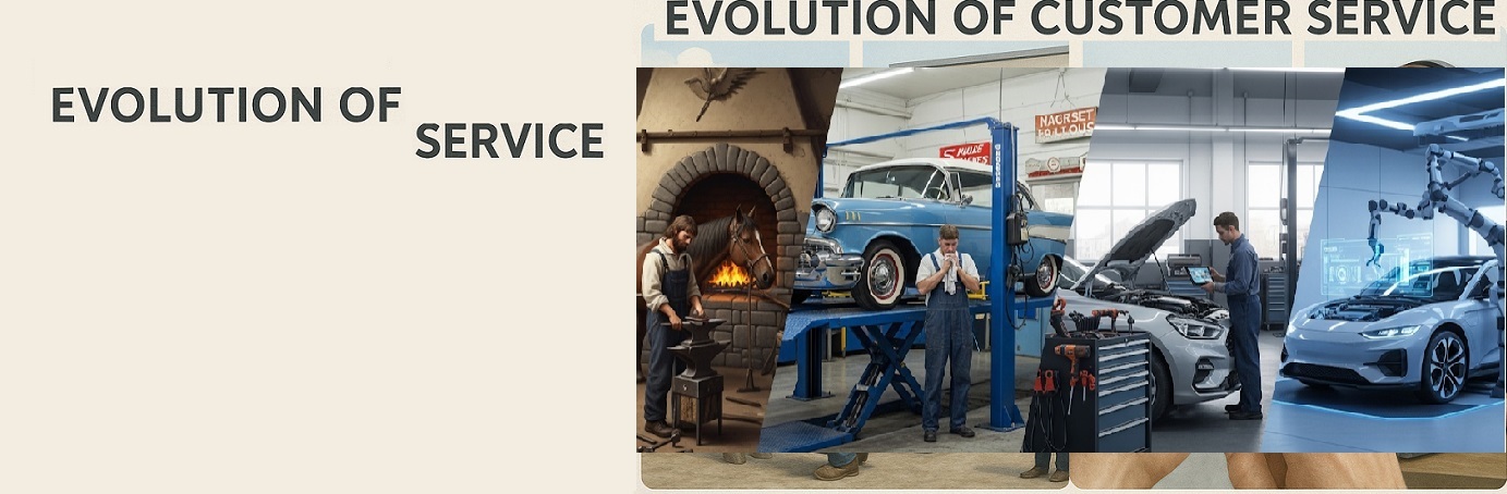 Evolution of customer service